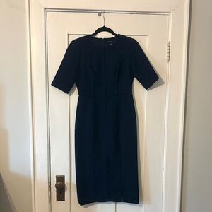 Elegant Maggy London Navy Blue Dress
